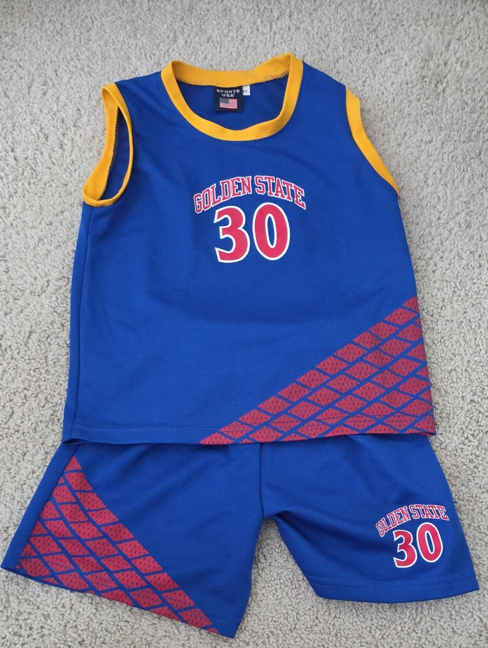 4T Basketball Jersey Set